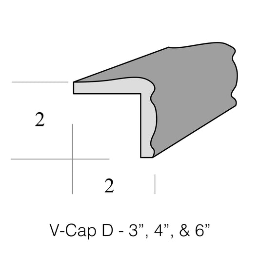 V-Cap, "D" 4"