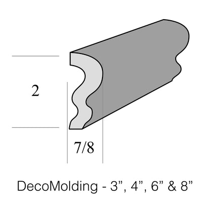 Deco Molding 8"