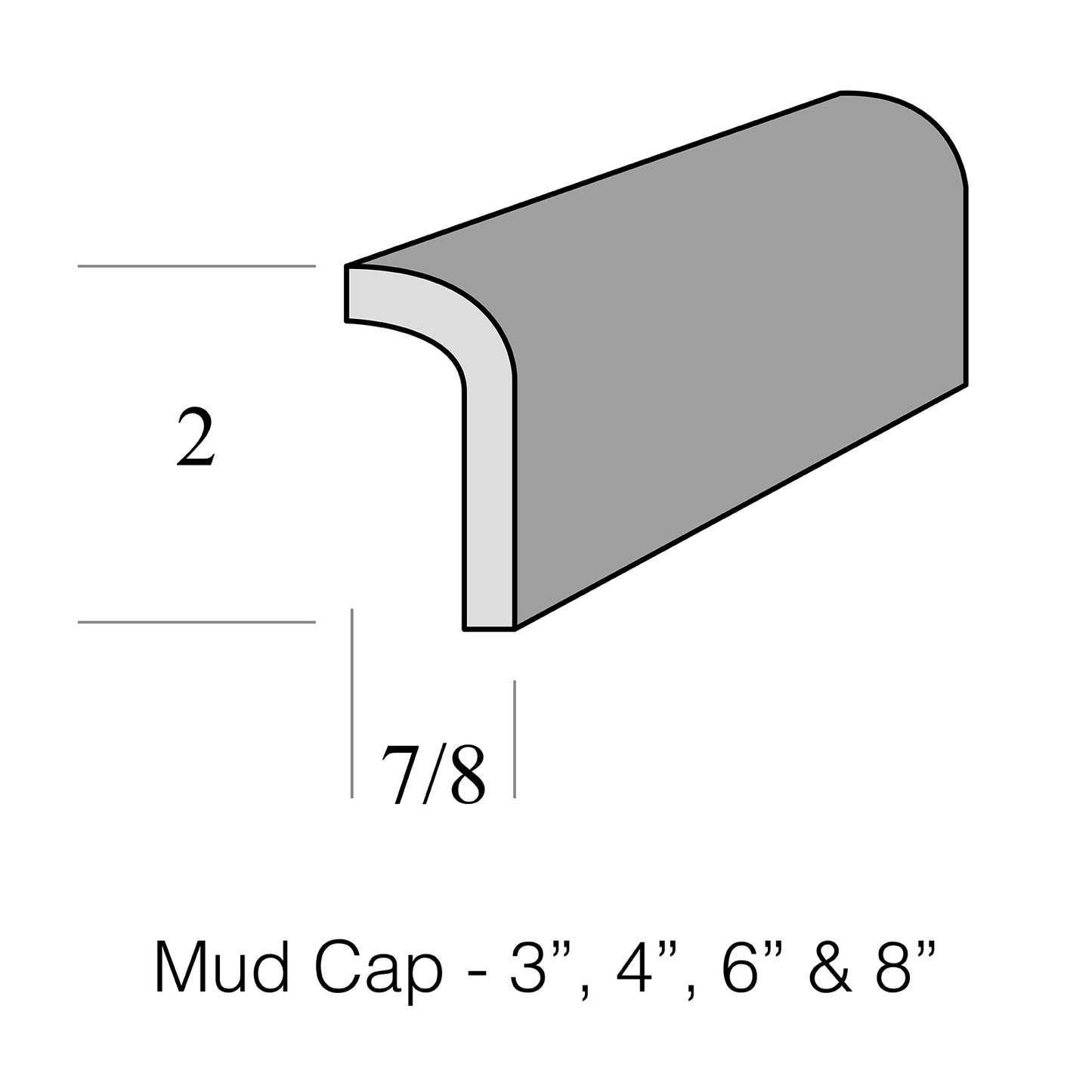 Mud Cap 8"