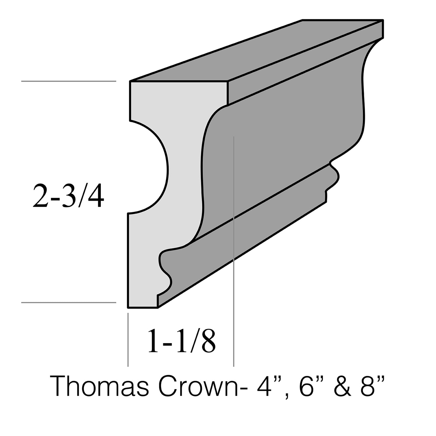 Thomas Crown 8"