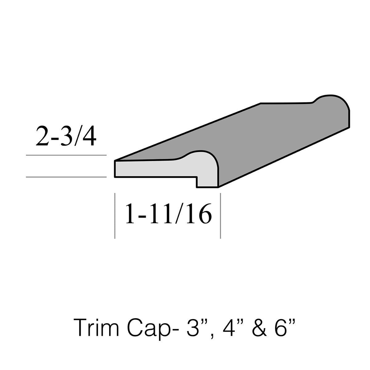 Tile Caps Kitchen Trim Cap – McIntyre Tile