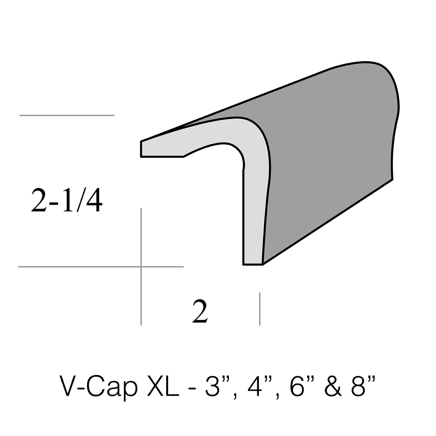 V-Cap, XL 3"